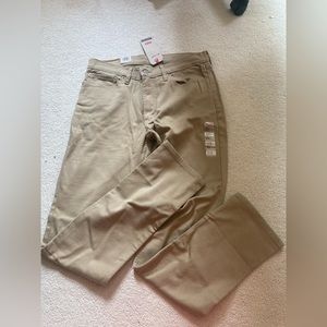Levi’s 511 Slim Stretch Khaki Jeans